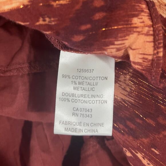 House Of Harlow 1960 x Revolve Cotton Mini Dress Boho Long Sleeve - Picture 6 of 6